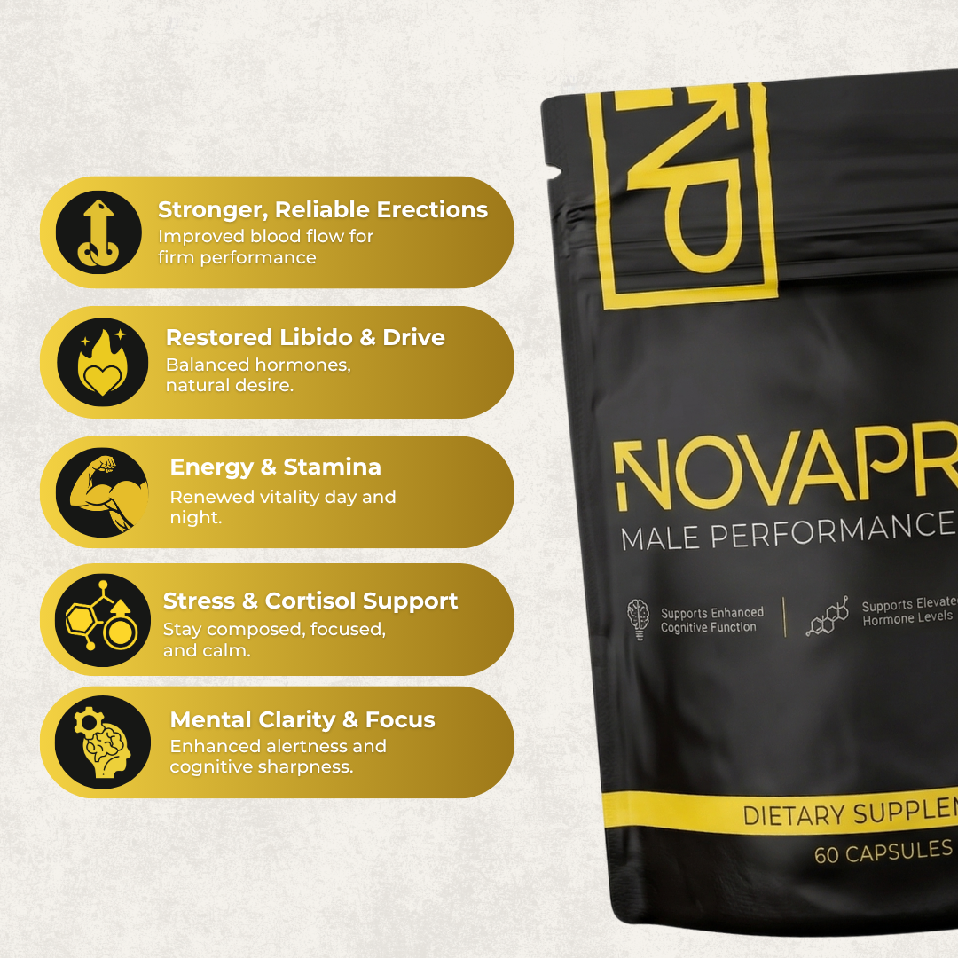 NovaPrime | 8-in-1 Performance Capsules (Upgraded Formula)