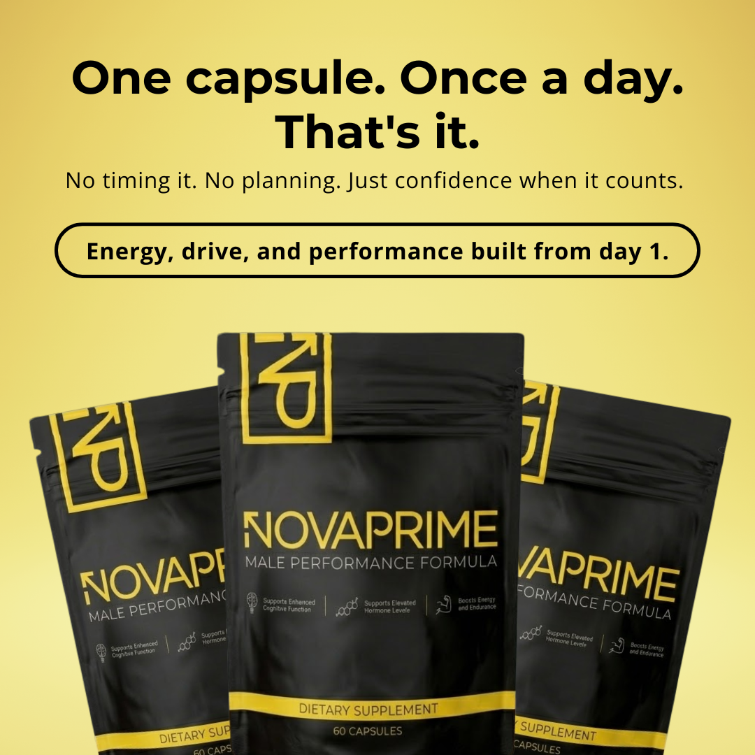 NovaPrime | 8-in-1 Performance Capsules (Upgraded Formula)