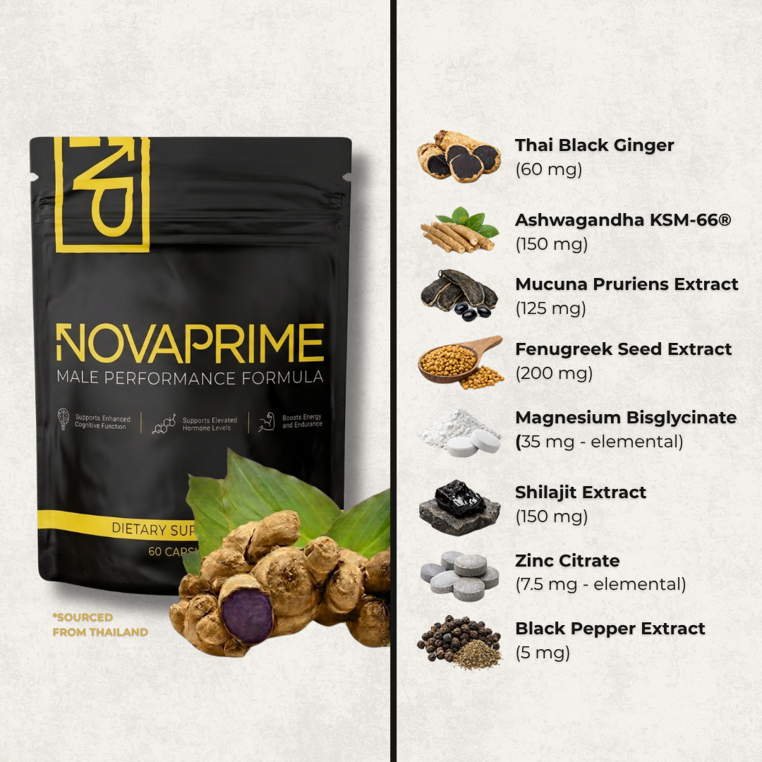 NovaPrime | 8-in-1 Performance Capsules (Upgraded Formula)